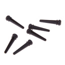 6xRosewood Bridge Pin with 4mm Golden Classical Style Dot Acoustic Guitar A