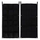 18 Pockets Vertical Garden Flower Pots Hanging Plant Pots Wall Pot and Plan