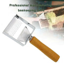 Apiculture Uncapping Fork Iron Honeycomb Honey Scraper Wooden Handle Apicul U6W6