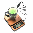 1X(Scale Timed Kitchen Hand Made Coffee Electronic Scale With Temperature P