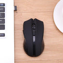 X50 2.4G Wireless Optical Gaming Mouse 2,400 DPI for Laptop PC (Black) A
