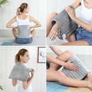 Heating Pad, Electric Heat Pad for Back Pain and Cramps Relief - Electric F
