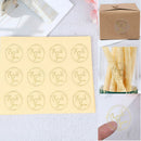 120X Transparent Round Thank You Sealing Stickers Baking DIY Gift Box Labels ME