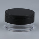Empty Loose Powder Jar Puff Box Cosmetic Container Case with Sifter Mirror