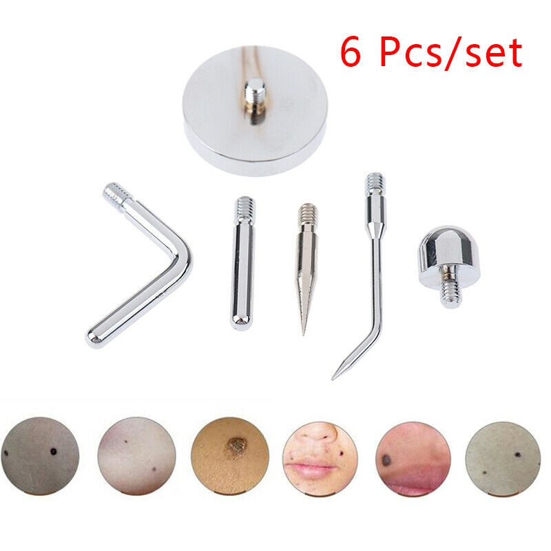 6Pcs/Set Replace Needles Mole Removal Plasma Pen Freckle Dark Spot Remover T Ew