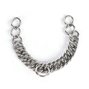 1pc stainless steel double link curb chain for horse bits pet WG JC&M