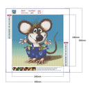 5D DIY Full Drill Diamond Painting Animal Cross Stitch Embroidery (JH071)