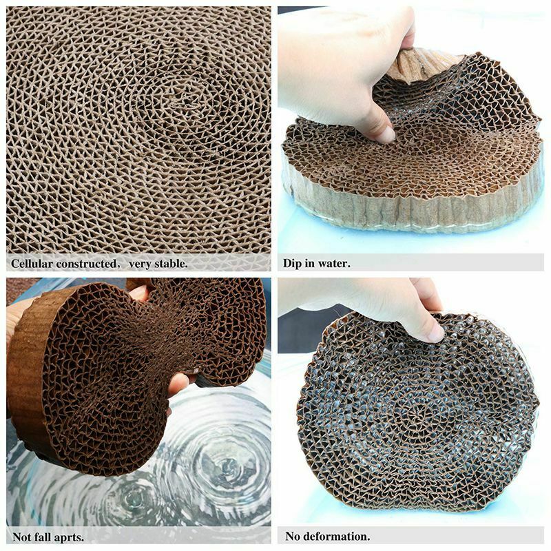 Cat Scratching Lounge Board Corrugated Cardboard Scratcher Cat Scratch Pad