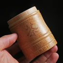 Handmade Bamboo Tea Canister Spice Caddy Storage Box Organizer Bottle Tea S