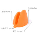 1 Pcs Kitchen Glove Heat Resistant Grip Baking BBQ Mitt Oven Pot Holder Silicone