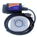 ELM327 USB Diagnostic Cable With Switch For Code Reader Focccus Forscan FF2 E9U5