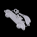 The bride and groom Wedding Car Cutting Dies For Scrapbooking Paper Craft JR BX