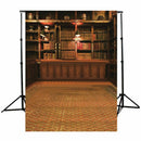 Retro Study Library Books Shelf Photography Photo Background Backdrop Prop  M2V7