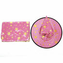 Halloween Costumes Witch Wizard Cloak with Hat for Kids Boys Girls Pink