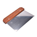1X Stainless Steel Pizza Dough Scraper Cutter Kitchen Flour Pastry Cake Tool FT