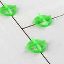 100 Pcs 1.5 Mm Green Tile Cross Tile Leveling Adjustment Wedge Retainer Til