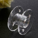 10pcs Plastic Domestic Sewing Machine Empty Bobbins for Brother Janome Sing Q4C5