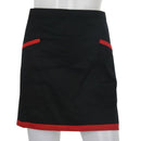 Universal Half Short Apron for Kitchen Cooking Bar Cafe Pub Waiter - black M5W2