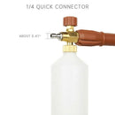 Foam Cannon Snow Foam Lance Pressure Washer,1/4 Inch Quick Connector Foam B
