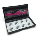 8 Pcs Magnetic Eyelashes Reusable Double Magnet False Eye Lashes & Tweezer