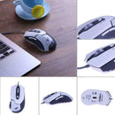 T1 USB Wired 6 Keys 1600DPI LED Backlight Standard Gaming Mouse A