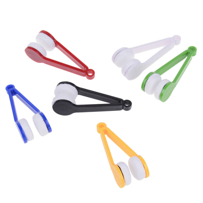 5pc/set microfiber eyeglass minifiber spectacles cleaner soft tool clean brus Bj