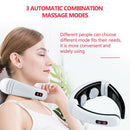 Electric Pulse Back and Neck Massager Far Infrared Heating Pain Relief CareBX
