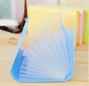 File Bag Pouch Bills Receipts Folder Card Holder Organizer Fastener  B3cU