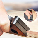 Adjustable Chamfer Plane Wood Working Hand Planer for Edge Planing Black