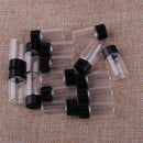 20Pcs 3ml Clear Glass Vials Bottles Screw Cap for Stash Jar Potion Vials Sample