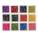 Ink Pad Stamps For Children Art Creation DIY Party Finger Painting Toys