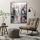 Painting By Numbers Kit DIY Walking Lovers Canvas Oil Art Picture Craft