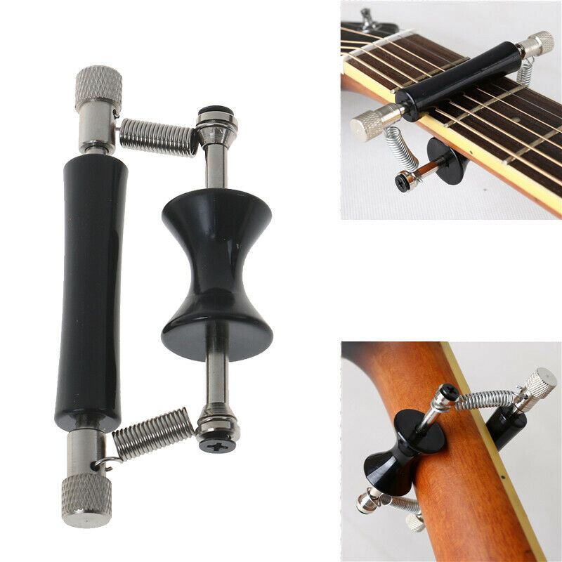 Guitar Auxiliary Capo Glider Metal Rolling Guitar Capo Sliding Tuning C Kw
