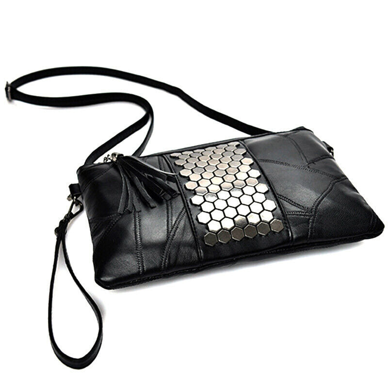 Women'S Messenger Bags Rivet Clutch Ladies' Shoulder Bag Designer Handbags  E7L7
