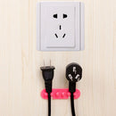 2pcs Desk Tidy Wire Drop USB Charger Cable Clip Cord Holder Organizer Line Fixer