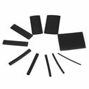 1X(415 Pcs Black Waterproof Heat Shrink Tubing Set In 10 Assortment, Polyol