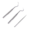 1 Set Stainless Steel Portable Toothpick Tooth Hook Teeth Clean Tool Dental  Hn