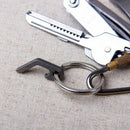 Mini Bottle Opener Keychain Tools Outdoor Camping Equipment Pocket Lightwei M9P5