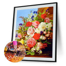 5D DIY Full Drill Diamond Painting Floral Cross Stitch Embroidery (C1033) A