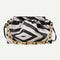 Leather Cloud Crossbody Bag Women Animal Pattern Chain Shoulder Handbag (3)
