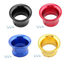 2PC 50mm Carb Air Filter Velocity Stack Funnel Yellow for PWK24 PWK30 Carburetor