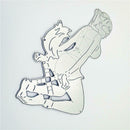 Metal Cutting Dies Stencils for DIY Scrapbooking Photo Album Fox Girl Card