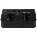 X7 Pc Audio Usb Headset Sound Card Micro- phone Webcast Entertainment Strea