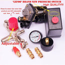 90-120PSI Air Compressor Pressure Control Switch Valve Manifold Regulator Ga Ew