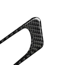 2pcs/set Carbon Fiber Glove Box Switch Frame Trim Kit for Audi Q7 SQ7 4M 16-19