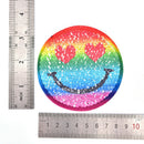 Reversible Sequin Round Patch Sew On Patch for clothes DIY Crafts 3c