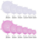 Silicone Stretch Lids 12pcs Silicone Lids, Reusable Durable Eco-Friendly St