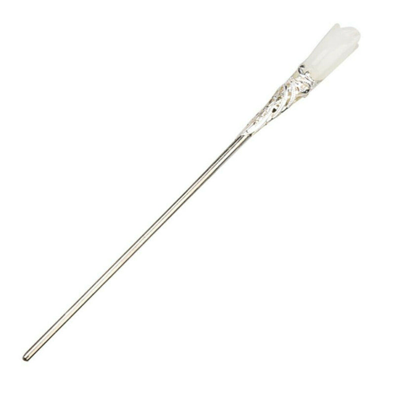 Chinese Classic Women Hairpin Hair Accessories White Jade Retro Stick 165mm Gift