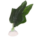 Aquarium Decor Artificial Plant Leaf Betta Rest Fish Plant With Suction Cu Gw