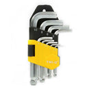 9pcs/set Inner Hex Allen Wrench Set Cr-V Ball Head Spanner Repair Tool Kit